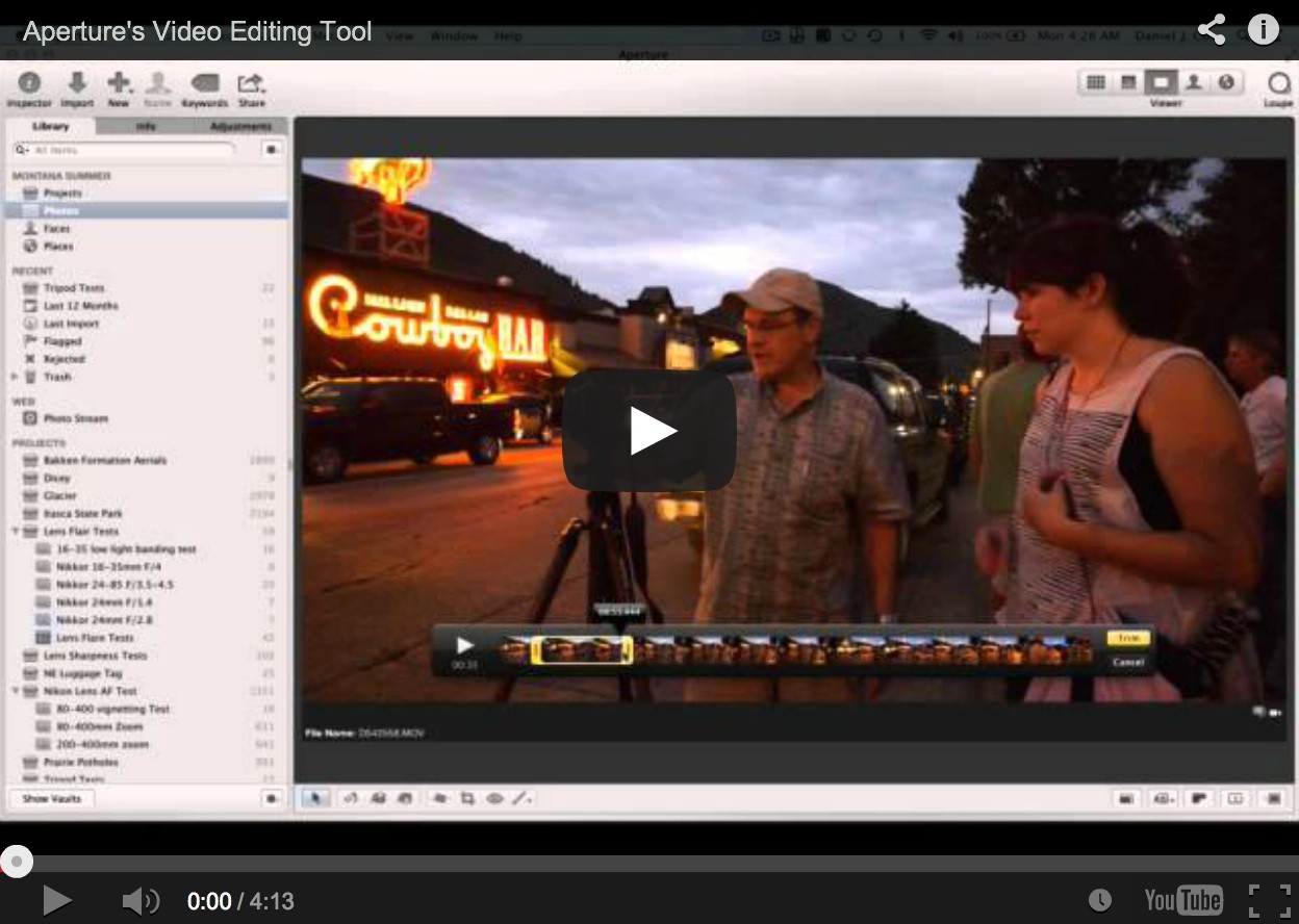 Aperture Tip: Edit Video Within Aperture