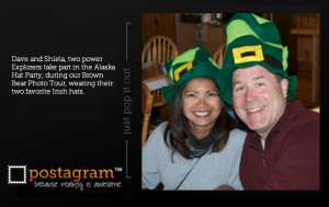 Post card of our good friends and Explorer Alumni Dave and Shiela Glatz.