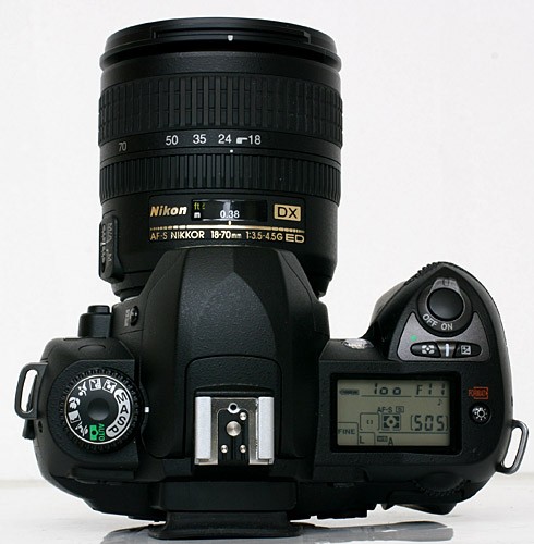Nikon's D70s incorporated a dial for changing the Exposure Mode which looked and felt similar to the old F3's dial to change Shutter Speeds.