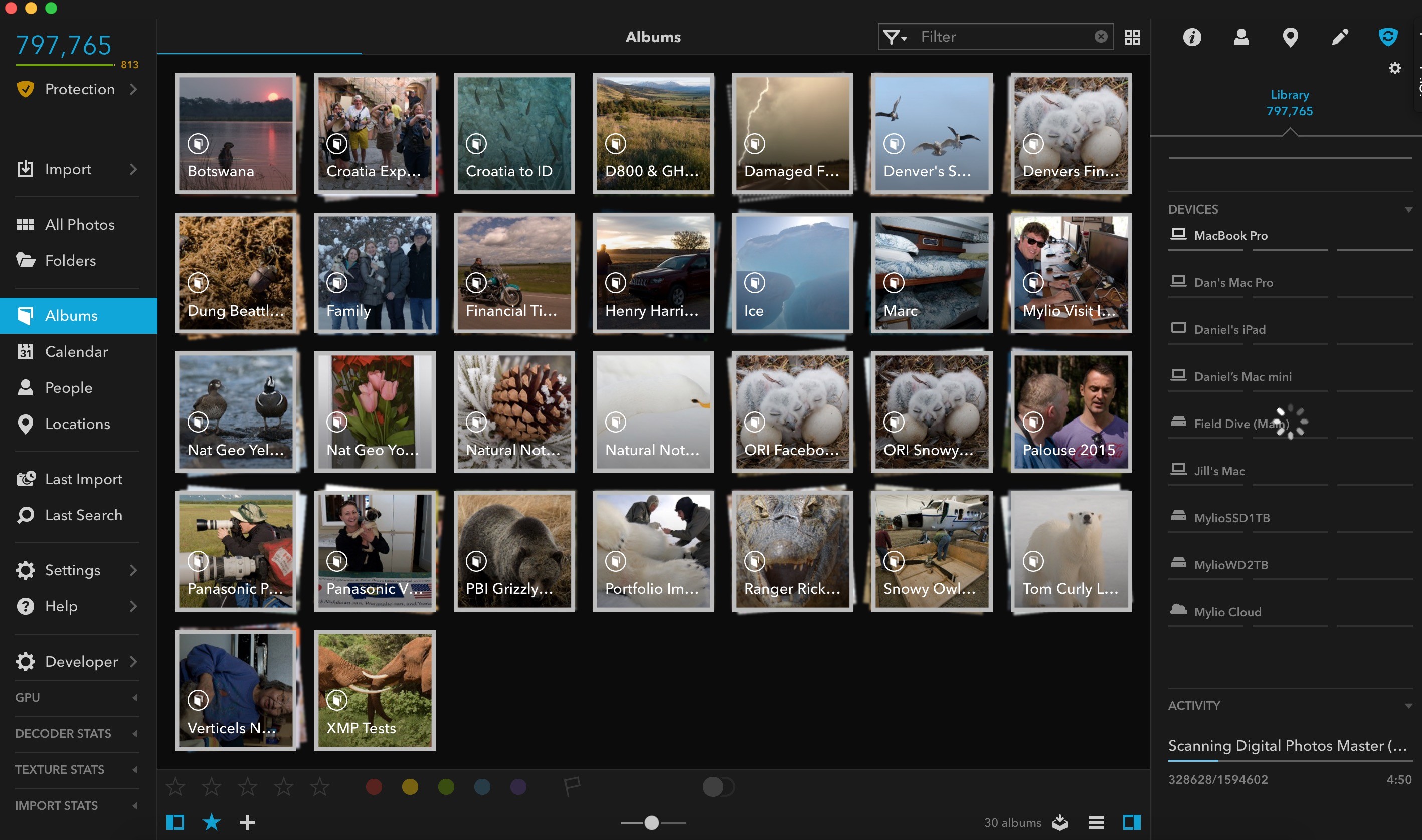 Every image I've ever shot with me on even an iPhone if I want it there. Nearly 3/4's of a million images on an iPhone for goodness sakes. Hard to believe. 