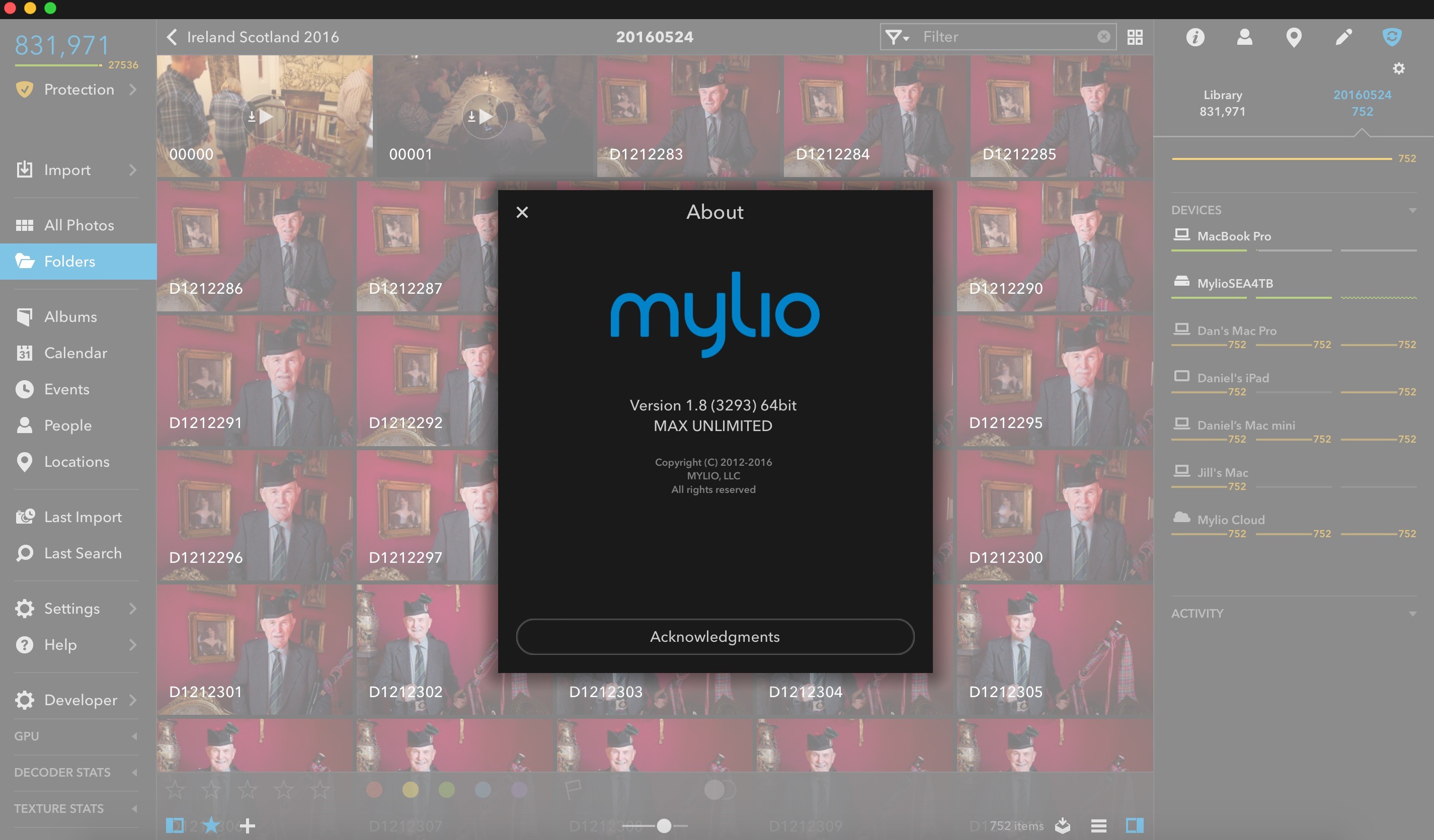 Mylio Version 1.8 Crushes Photo Mechanic & Lightroom When Scrolling