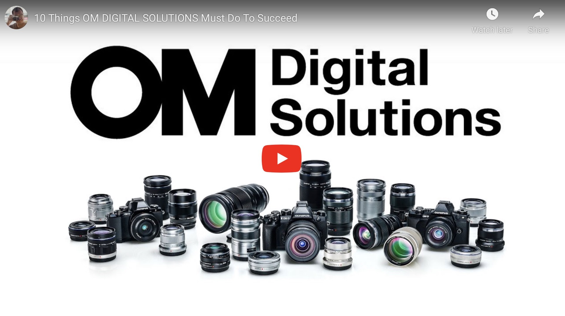 Robin Wong Shares 10 Things Needed for OM Digital Solutions to Succeed. I Agree!