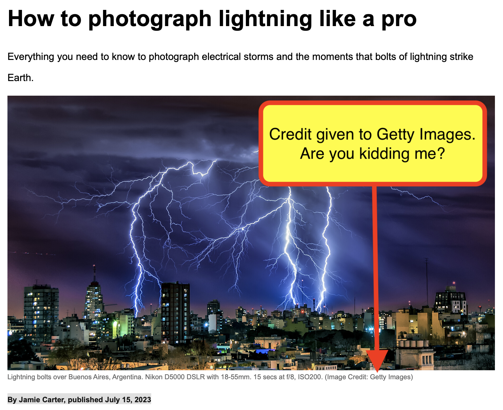 Even Digital Camera World Doesn’t Give Photographers Credit