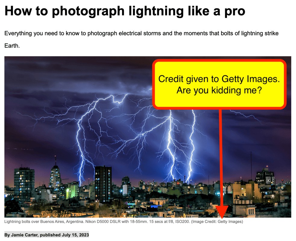 Photographers Credit