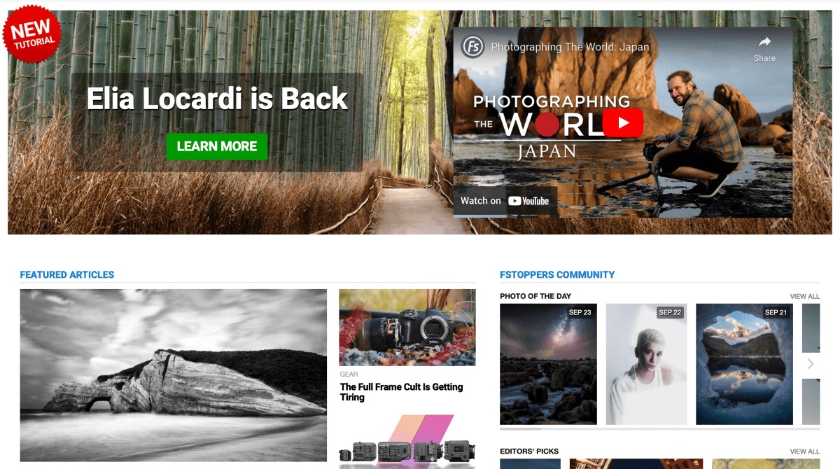 My New Favorite Websites for Learning Photography