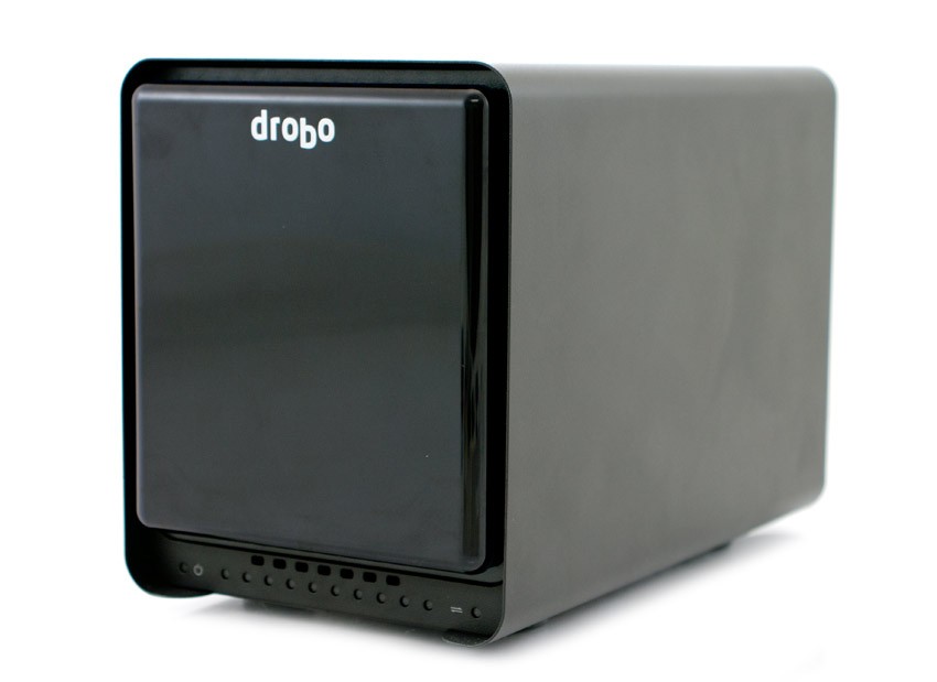 The beautiful designed, elegant Drobo 5d with Thunderbolt 2