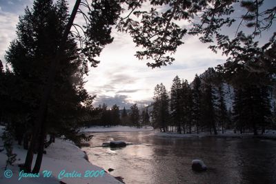 James Carlin, 2009 Winter in Yellowstone Photography Tour II, photograph 2