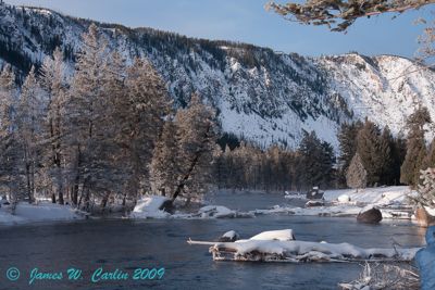 James Carlin, 2009 Winter in Yellowstone Photography Tour II, photograph 3