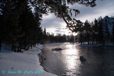 James Carlin, 2009 Winter in Yellowstone Photography Tour II, photograph 4