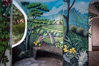 Coffee Plantation Mural