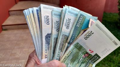 For $300 US, I was almost a Madagascar millionaire.