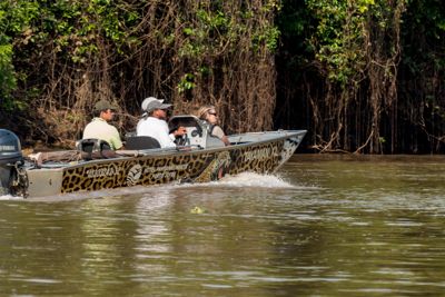 CUSTOM JAGUAR BOAT