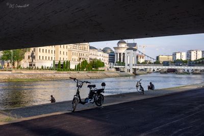 Riverside in Skopje