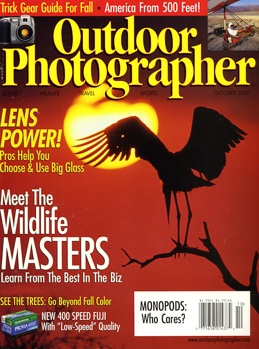 2001 Outdoor Photographer article preview