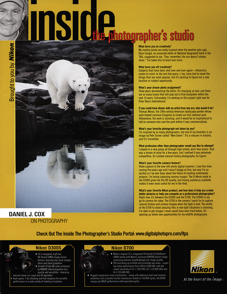 2010 Digital PhotoPro Nikon Inside the Photographer's Studio article preview