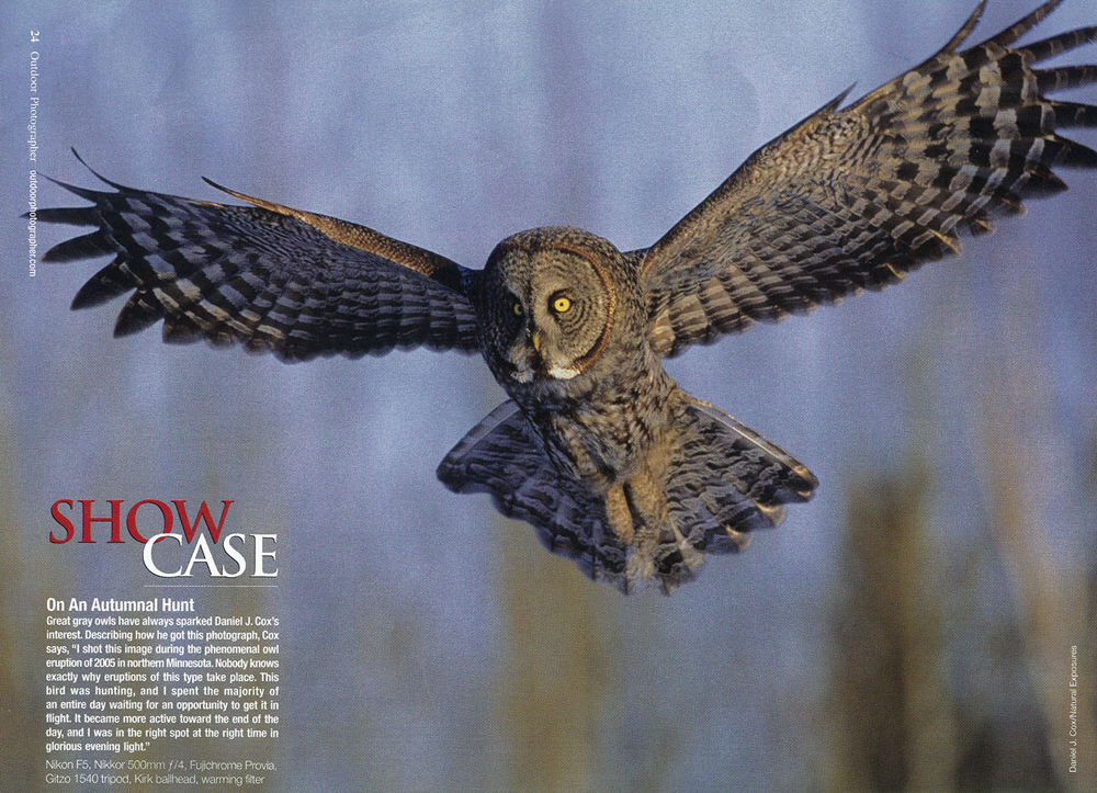 2010 November Outdoor Photographer article preview