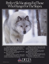 Cover of 1991 Delta Airlines Ad